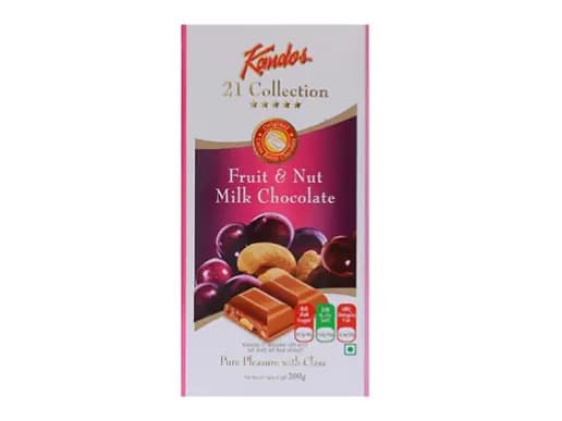 Kandos 21 Collection Fruit and Nut Chocolate