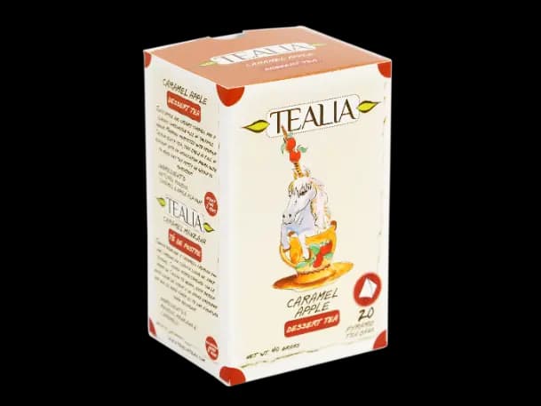 Tealia - Pyramid Tea bags CARAMEL APPLE(2g x 20)