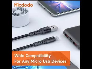 Mcdodo USB to Micro USB Data Cable – 0.2m - With 6 Months Warranty (5)
