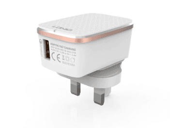 LDNIO 18W Home Charge Adapter 1 x USB Travel Adapter with USB to Type-C 1m Cable – UK Pin QC3.0 – A1204Q - With 6 Months Warranty (2)