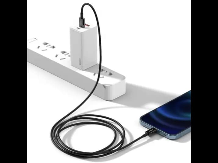 Baseus Superior Series 1M Fast Charging Data Cable Type-C to Lightning PD 20W Black – CATLYS-A01 – 1 Year Warranty (3)