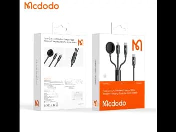 Mcdodo 3 in 1 1.2M 100W Cable Type-C to C L iWatch Wireless Charging – CA-4940 - With 6 Months Warranty (7)
