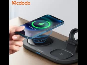 Mcdodo 3 in 1 Magnetic 15W Wireless Charger – Black – CH-7063 – 6 Months Warranty (2)