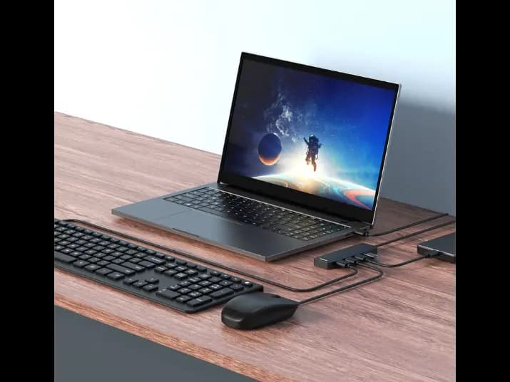 Baseus UltraJoy Series 4-Port HUB Lite 100cm Cluster Black（USBA to USB3.0*4）- B0005280B111-03 (3)