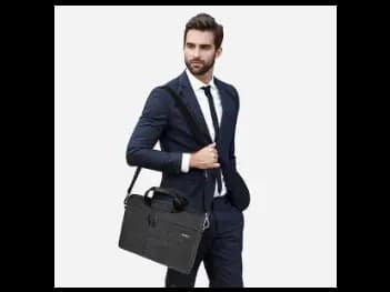 WIWU 15.6 Inch City Commuter Bag For Laptop/ Ultrabook – Black - Premium nylon fabric (6)