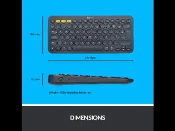 Logitech K380 Multi-Device Bluetooth Keyboard - With 1 Year Warranty (7)