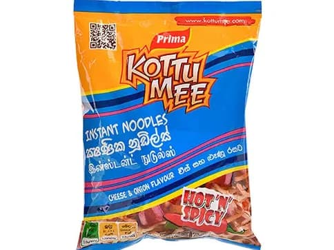 Prima Kottu Mee Cheese & Onion Noodles - 85.00 g