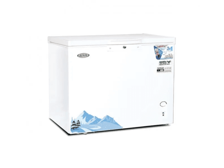 Sisil 3 In 1 Multi-Mode Freezer - 157L- SL-157GI with 1 Year Warranty