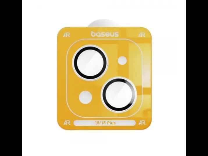 Baseus Crystal Series HD Lens Protector for, iP 15/15 Plus, Clear (Pack of 1 with cleaning kit) - P6001221C201-00 (2)