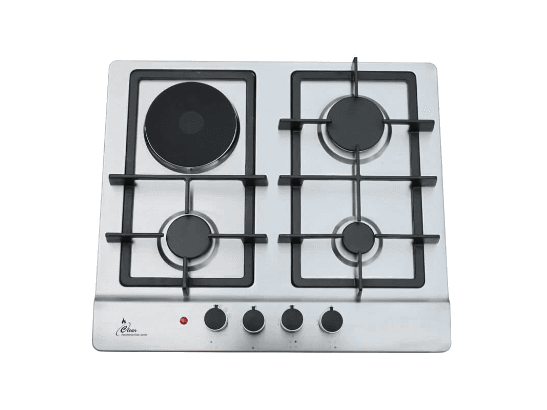 Clear Stainless Steel Cooker Hob With 1 Electric Hot Plate F4-SP603