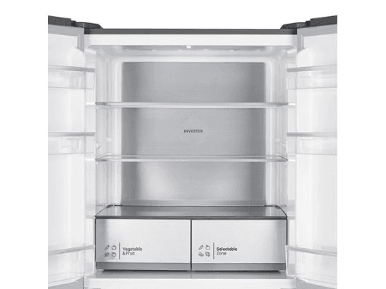 Hitachi Refrigerator - Inverter, 4 Door French, Bottom Freezer, 466L (H-HR4N7522DSXSG) - 1 Year Warranty (4)