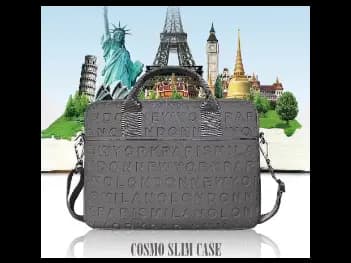 WIWU 13.3 Inch Cosmo Slim Case - High quality hardware & microfiber leather trim (6)