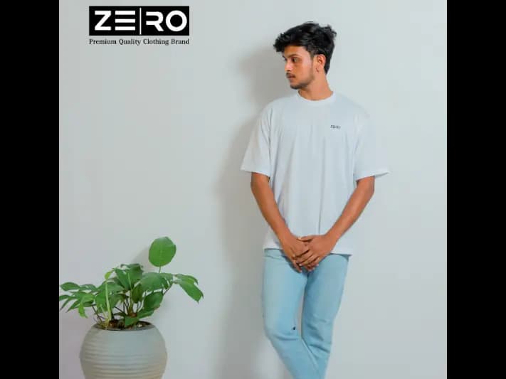 Men's Oversized Baggy T-Shirts - White
