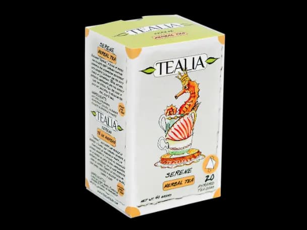 Tealia - Pyramid Tea bag SERENE（2g x 20）