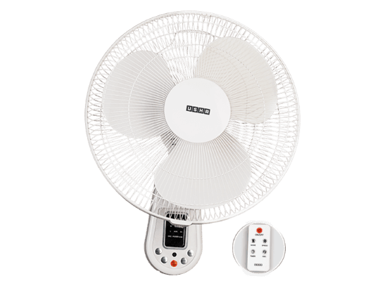 Usha Wall Fan Crisp Air – FW 40-3A - 58W / 3 Fan Speed Step with 1 YEAR WARRANTY