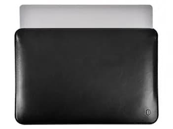 WIWU 16.2 Inch Skin Pro Platinum Leather Sleeve Black - Water resistant Light weight (2)