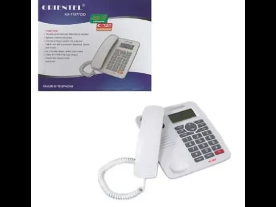 Oriental KX-T1577CID CID Land phone with LCD Display Caller ID Phone Telephone Corded Phone for Office and Home Purpose (2)