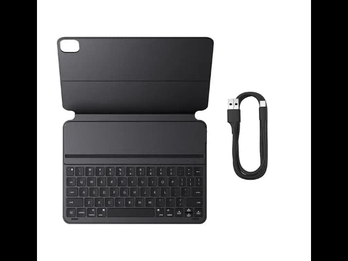 Baseus Brilliance Series Magnetic Keyboard Case for Pad Pro (2018/2020/2021/2022) 12.9″ Cluster Black (with Simple Series Type-C Cable) - P40112602111-04 (2)