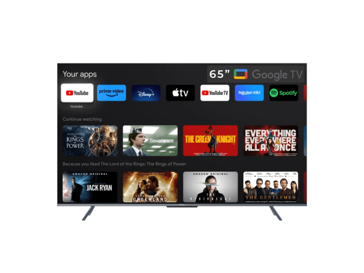 Panasonic 65" Google TV - 4K HRD TV -PN-TH-65MX740N with 3 years warranty