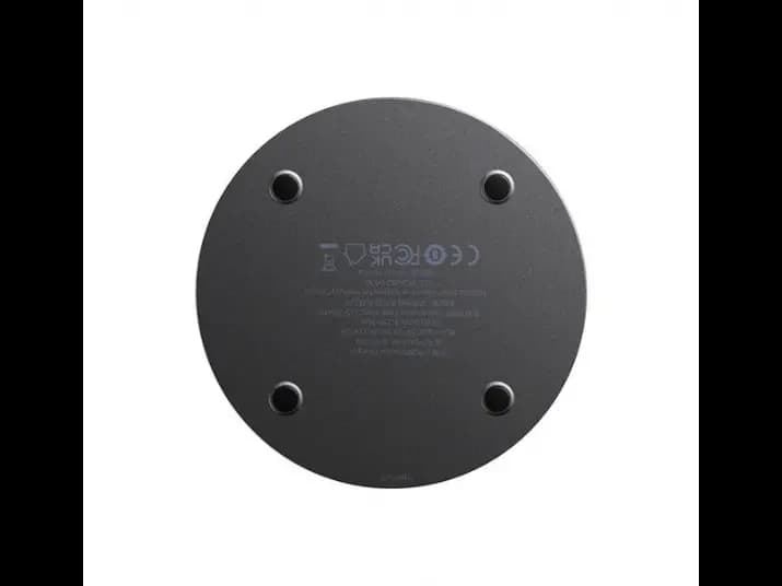 Baseus Simple 2 Wireless Charger 15W Cluster Black(Include: Cable Type-C To Type-C 24W 12V/2A 1m Cluster Black) - CCJJ050001 (4)