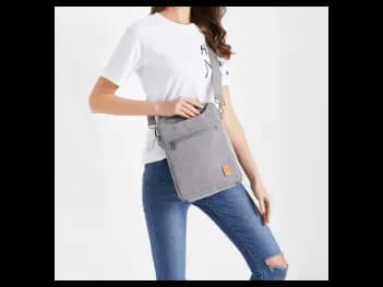 WIWU 12.9 Inch Tablet Shoulder Bag – Grey (7)