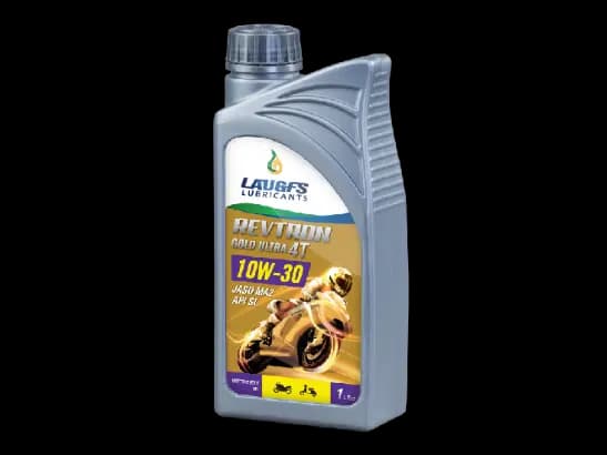 LAUGFS REVTRON 4T GOLD ULTRA (10W-30) API SL/JASO MA2 | MOTORCYCLE OIL - 1L
