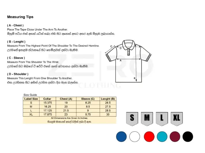 Men's Slim Fit Collar Polo T-Shirts - Navy Blue (5)