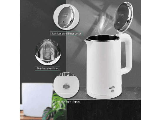 Wipro Electric Kettle WEK-8008 white & light green colors with 2 years warranty (3)