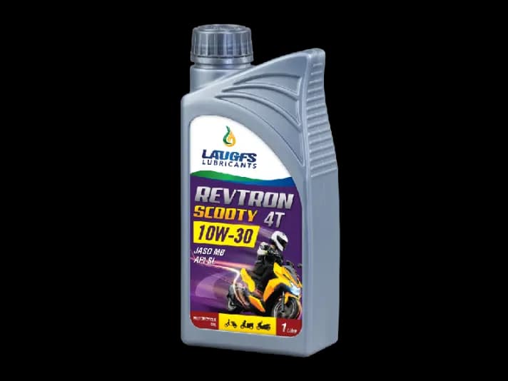 LAUGFS REVTRON 4T SCOOTY (10W-30) API SL/JASO MB | MOTORCYCLE OIL - 1L