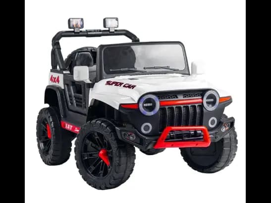 Kids Ride on Electric Rechargeable Remote Control Jeep (3)