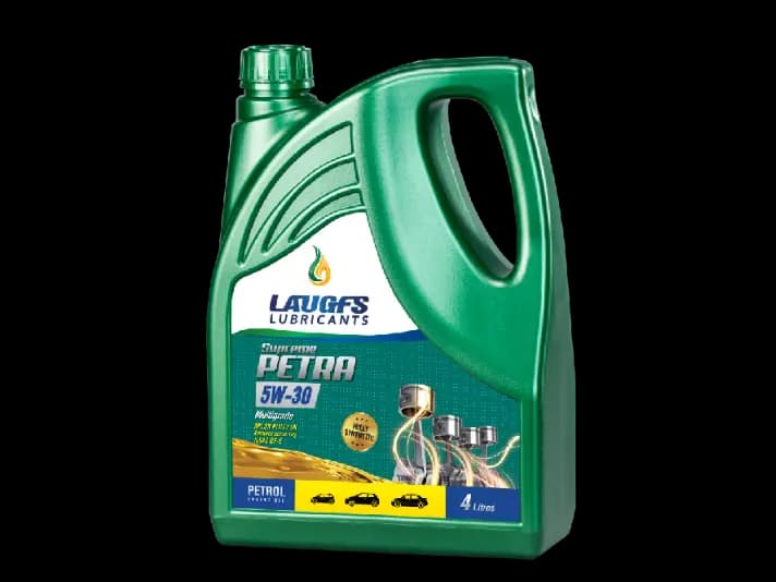 LAUGFS SUPREME PETRA (5W-30) FULLY SYNTHETIC API SP |  PETROL / GASOLINE ENGINE OIL - 4L
