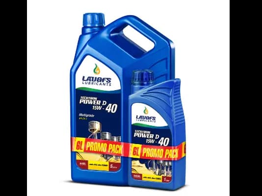 LAUGFS TECHTRON POWER D40+ (SAE 15W-40) API CH4 | DIESEL ENGINE OIL - 5L+1L (PROMO PACK)
