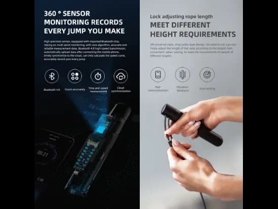 SMART JUMP ROPE - Product Size : 159.2*26.9*26.9mm (3)