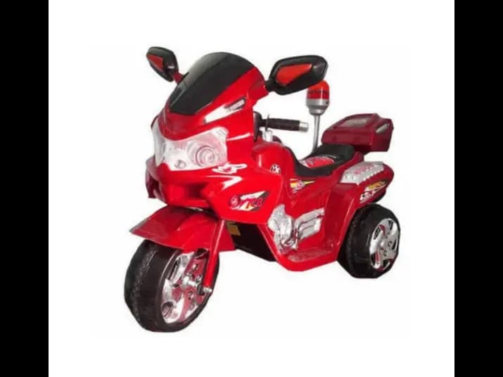 Kids Rechargeable Electric Large Police Bike