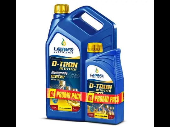 LAUGFS D-TRON ACTIVETECH (15W-40) API CI4 | DIESEL ENGINE OIL - 5L+1L (PROMO PACK)