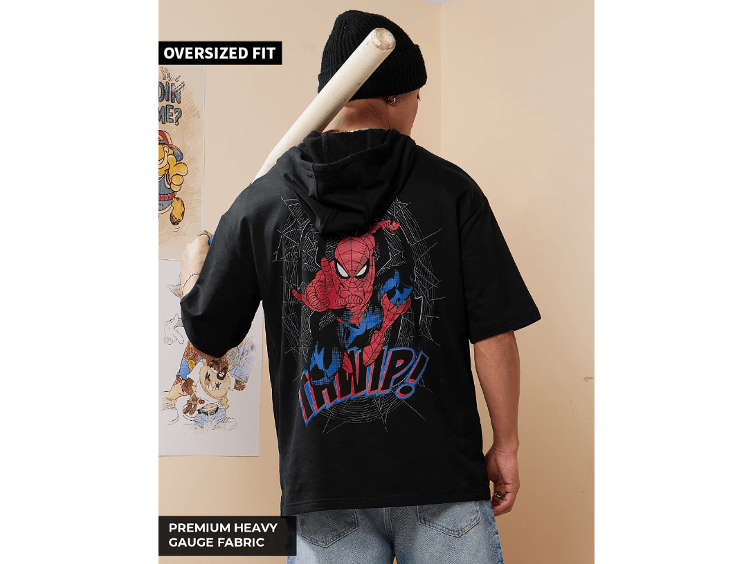 Spider-Man: Thwip Hooded T-Shirt (3)