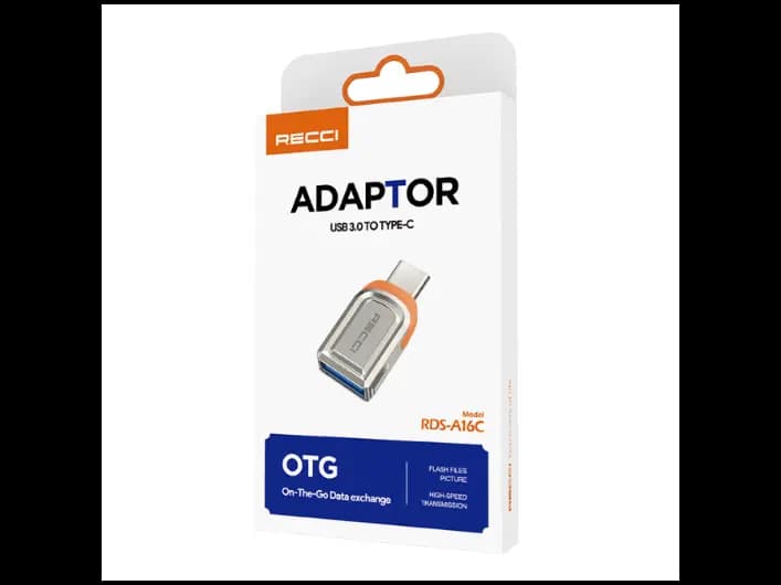 Recci RDS-A16C USB 3.0 To Type-C Adapter (2)