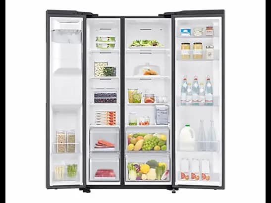 Samsung Side by Side Inverter Refrigerator 660L ( RS64R5304B4/SS) - Side By Side , Ice & Water Dispenser , Digital Inverter Technology , All-around Cooling with 1 Year Warranty for unit (3)