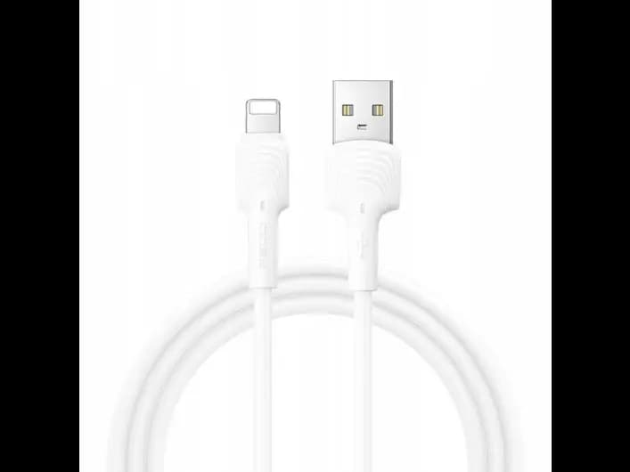 Recci RTC-N26L Wave Lightning 1m Cable – White