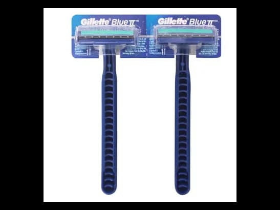 GILLETTE BLUE II PLUS -  Enjoy a safer and closer shave every time with Gillette Blue II Disposable Razors