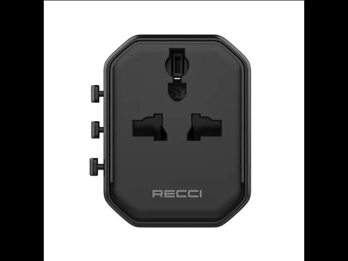 Recci RCG-N05 2.4A Universal Charger Black  with 3 month warranty (3)