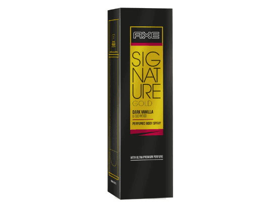 Axe Signature Gold Dark Vanilla and Oud Wood 80ml - It gives the unique ingredient fragrance of Dark Vanilla and Oud Wood (2)