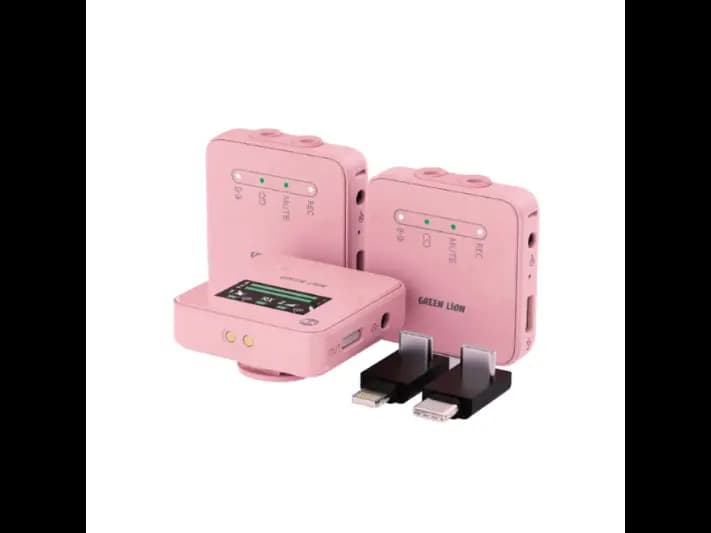 Green Lion GNPGLMMICPK GLM-Professional Wireless Mic Pink - 3 Month Warranty (2)