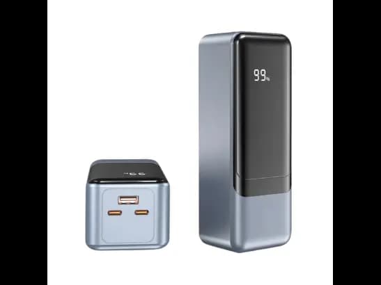 Wiwu WI-P010 145W 27000mAH Tank Power Bank - 27000mah super large power , ntelligent power display , Designed with multiple charging ports with 1 Year Warranty