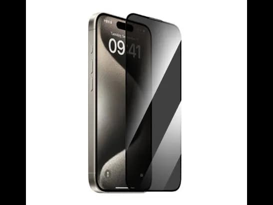 Wiwu GT-015 iPrivacy Ultra Hard Tempered Glass iPhone 15 and 16 - High Strength and Hardness Tests , Dust and Dirt Repellent Surface , Multi-Layered Protection Structure