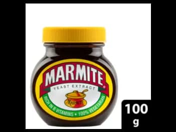 Marmite Spread Medium 100g - Marmite made with Yeast and vegetable extract is enriched with B vitamins