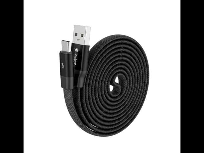 Celebrat HB-14 USB To Lightning And USB To Type-C 1M Cable - 1 Month Warranty
