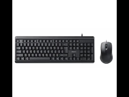 Yesido KB18 USB Interface Wired Keyboard and Mouse Set - 104 Keys Compact Layout – Smaller , Fits in the palm of your hand Comfortable grip , Accurate positioning and smooth traveling