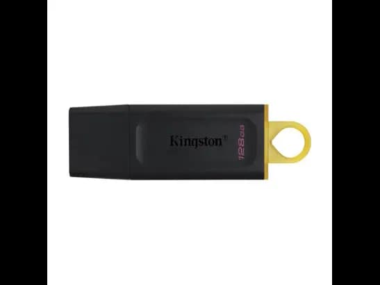 Kingston 128GB DataTraveler Exodia USB 3.2 Flash Drive -  USB 3.2 Gen 1 speeds  ,  capacities with colorful loop that easily attaches to key rings ,  cap protects the USB plug  with 1 year warranty (2)