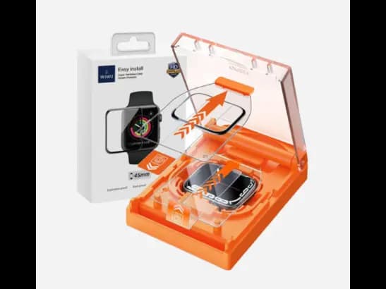 Wiwu WI-JD107 Easy Install iWatch Screen Protector 45mm - Explosion-proof, Easy to stick ,Dust-proof (5)